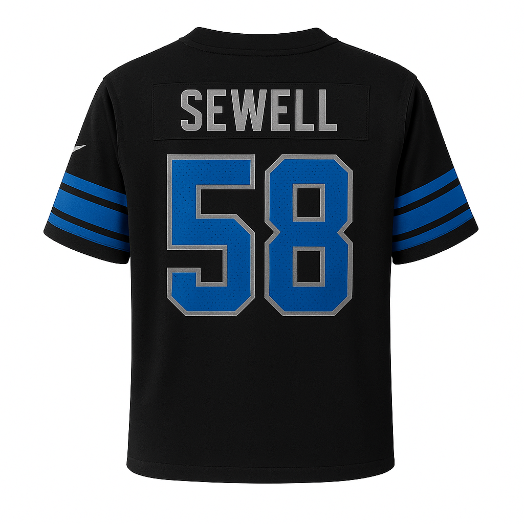 Team  Detroit Lions  Alternate Jersey